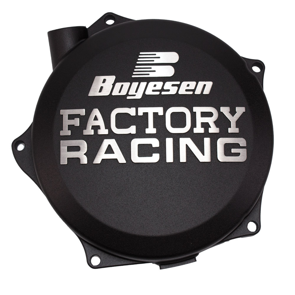 CLUTCH COVER KAWASAKI KX250F 21-25, KX250X 21-25 BLACK